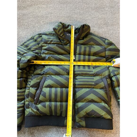 $650 Perfect Moment Womens Green Full-Zip Star Dazzle Ski Bomber Jacket Size XL - Picture 8 of 11